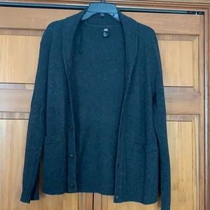 Men’s H&M grey/black cardigan